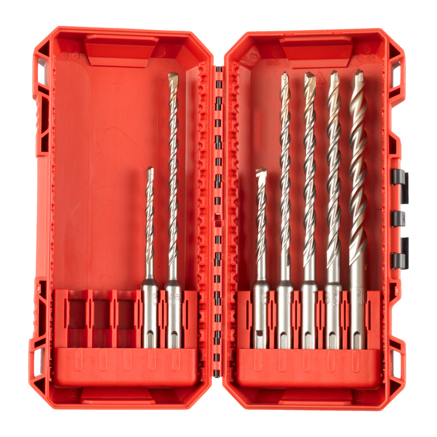 kaseta wierteł sds-plus milwaukee 4932492116 do betonu